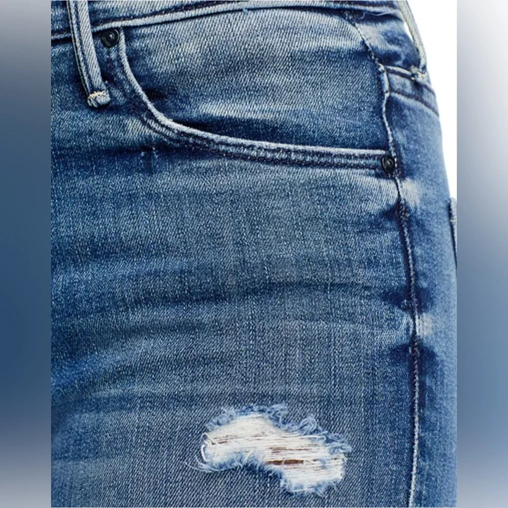 Mother Jeans - the mid rise dazzler ankle fray "weekend warrior" - Picture 5 of 5